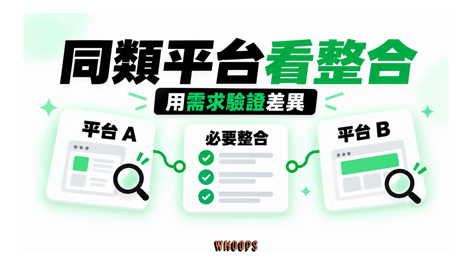 工作所需整合清單對照兩個開源代理平台
